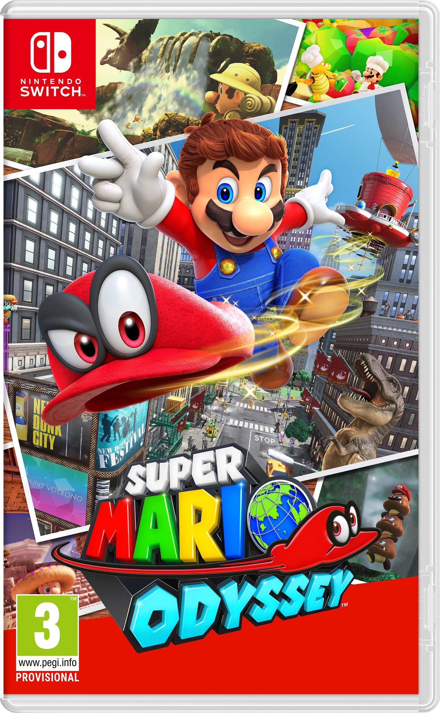 Juego Nintendo Switch Super Mario Odyssey