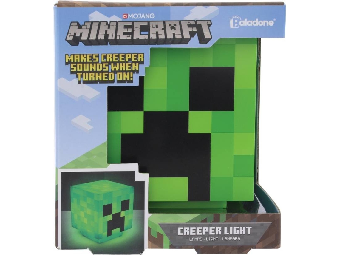 Lámpara MINECRAFT Creeper