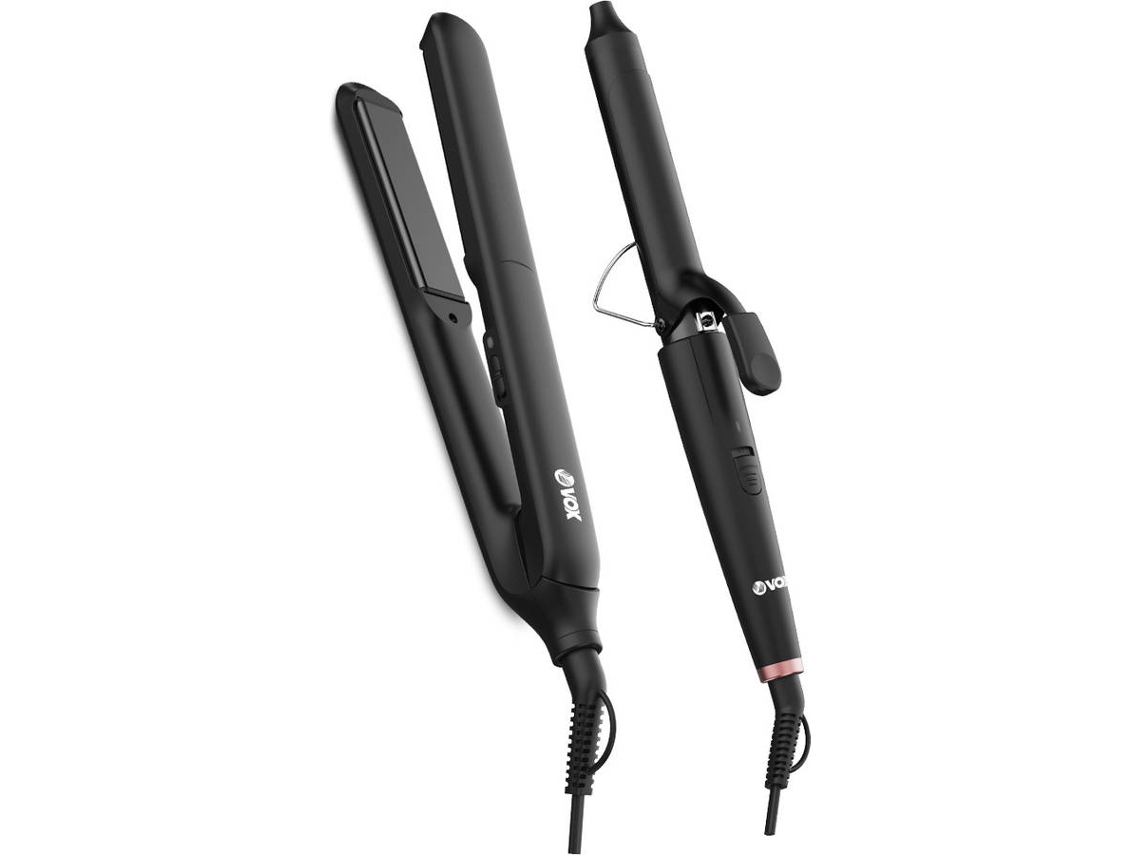 Pack Modelador de Cabello + Alisador VOX SETSF5702B (42 W + 35 W - Hasta 200 ºC)