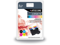 Cartucho de Tinta MATIZCORE EPSON 4 unidades T1815 XL Cor
