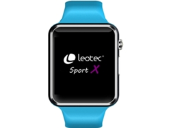 Reloj deportivo LEOTEC Sport X (Bluetooth - Pantalla táctil - Azul)