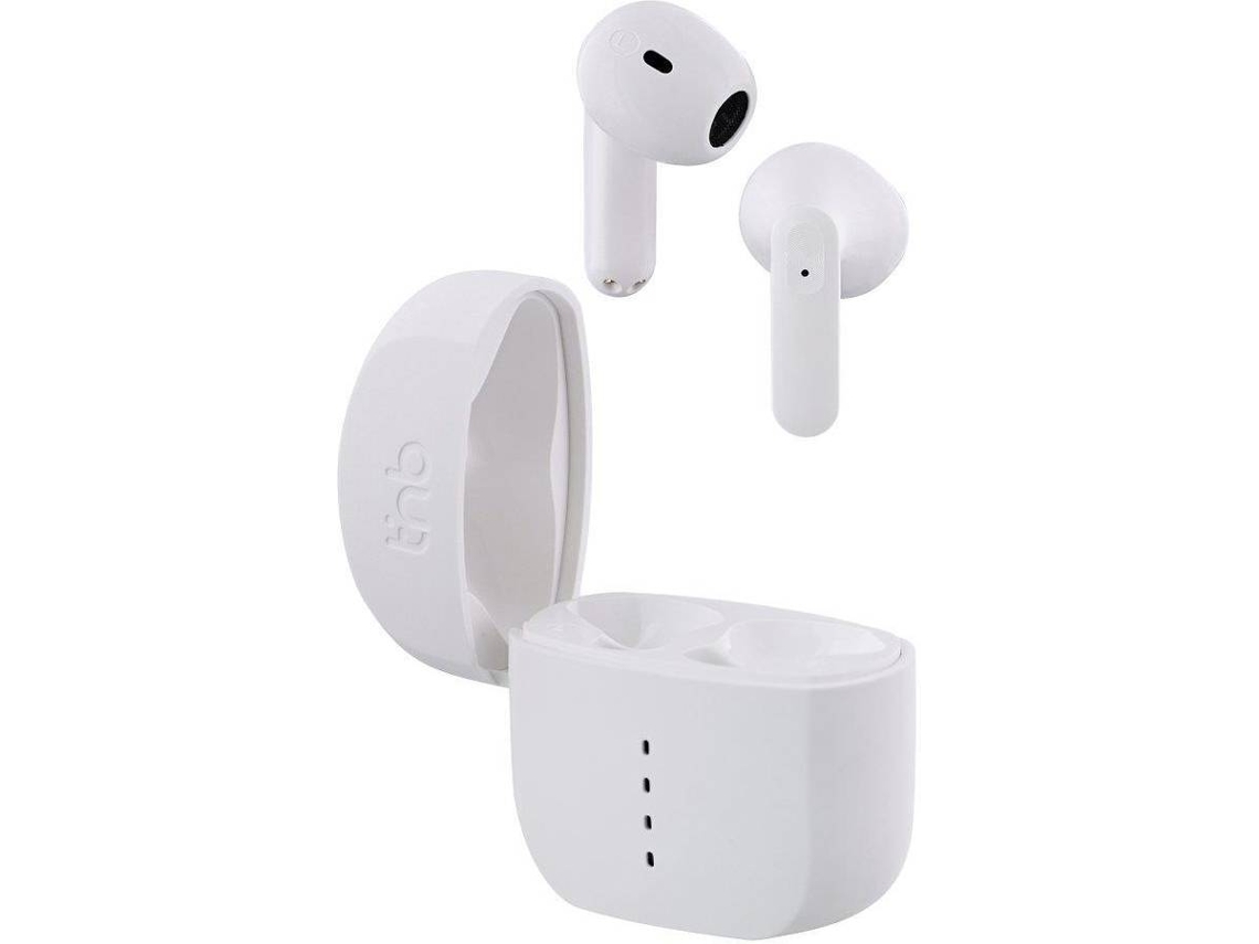 Auriculares Bluetooth True Wireless TNB  ZIPP2 (In Ear - Micrófono - Blanco)