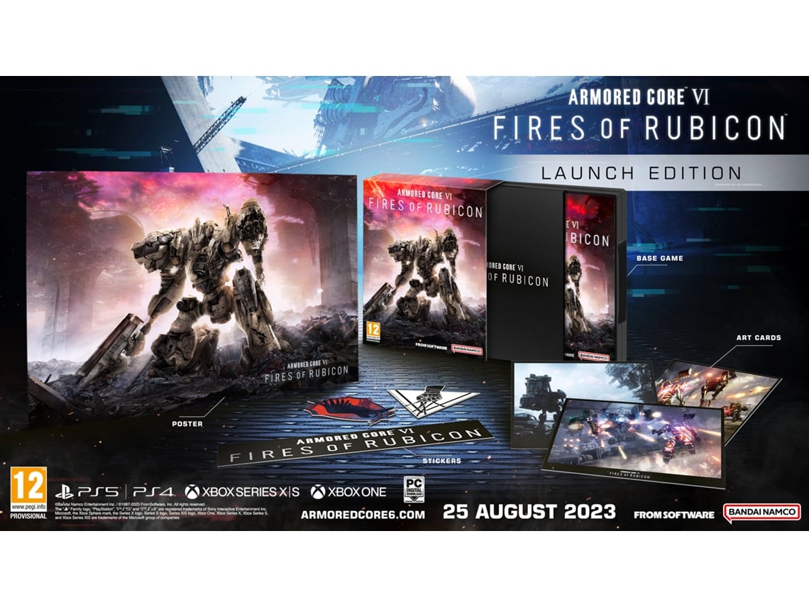 Armored Core VI Fires of Rubicon para PS5 físico