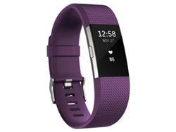 Pulsera de Actividad FITBIT Charge 2 (Bluetooth - Hasta 5 días de autonomía - Resistente al agua - Morado)