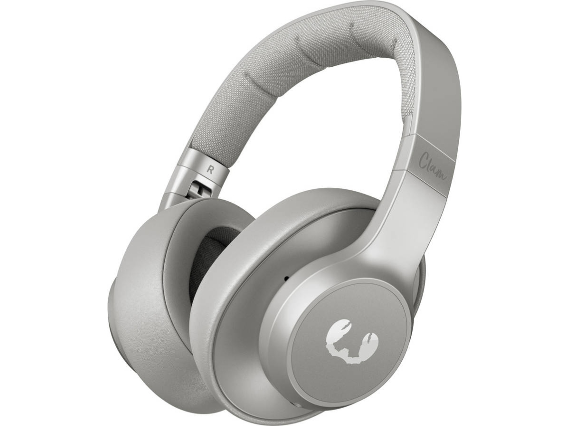 Auriculares Bluetooth FRESH & REBEL Clam Anc (Over Ear - Micrófono - Noise Cancelling - Gris sideral)