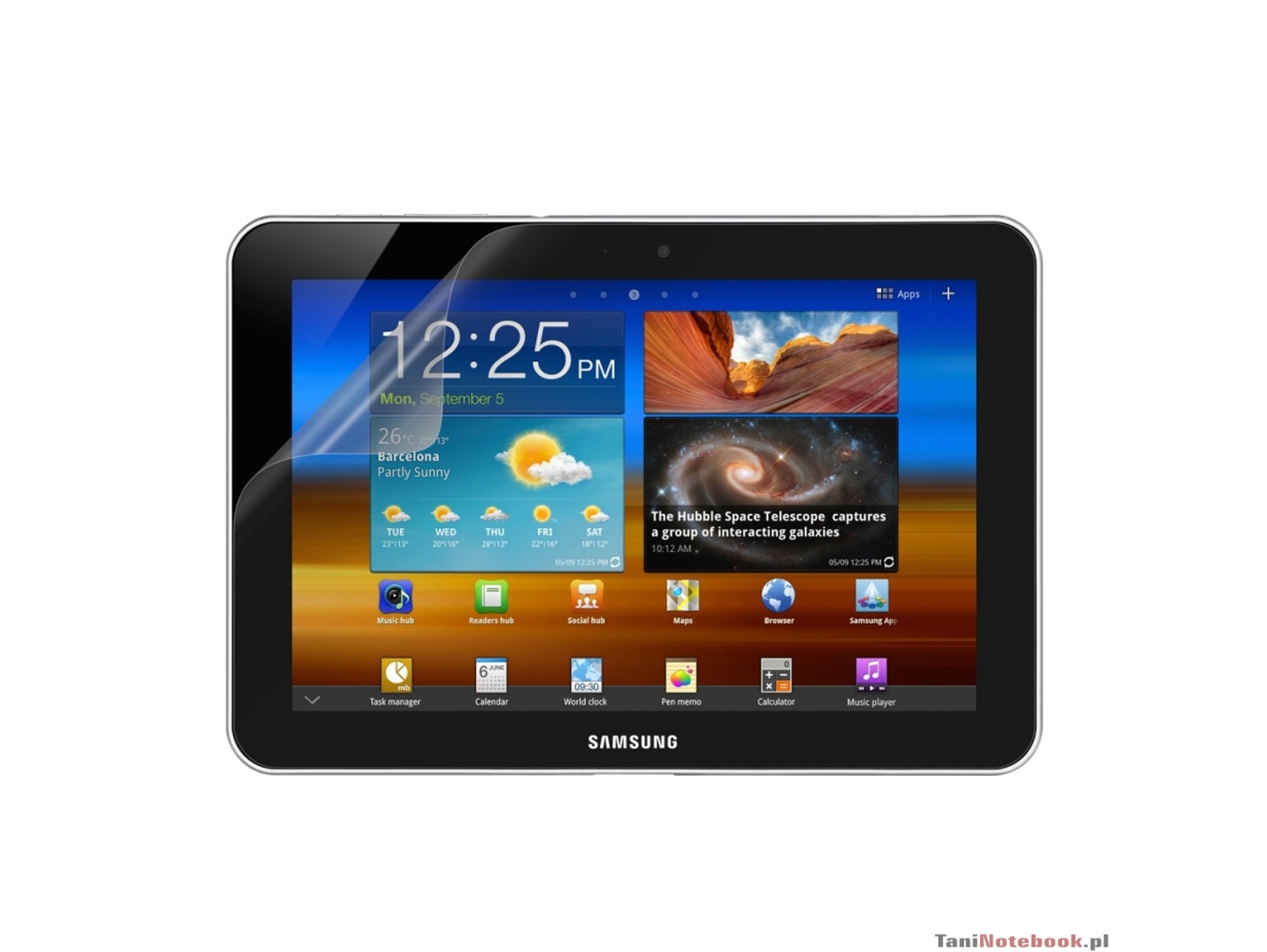 Protector de Pantalla Tablet BELKIN TAB (Samsung Galaxy Tab 2 - 7'' - PlÃ¡stico)