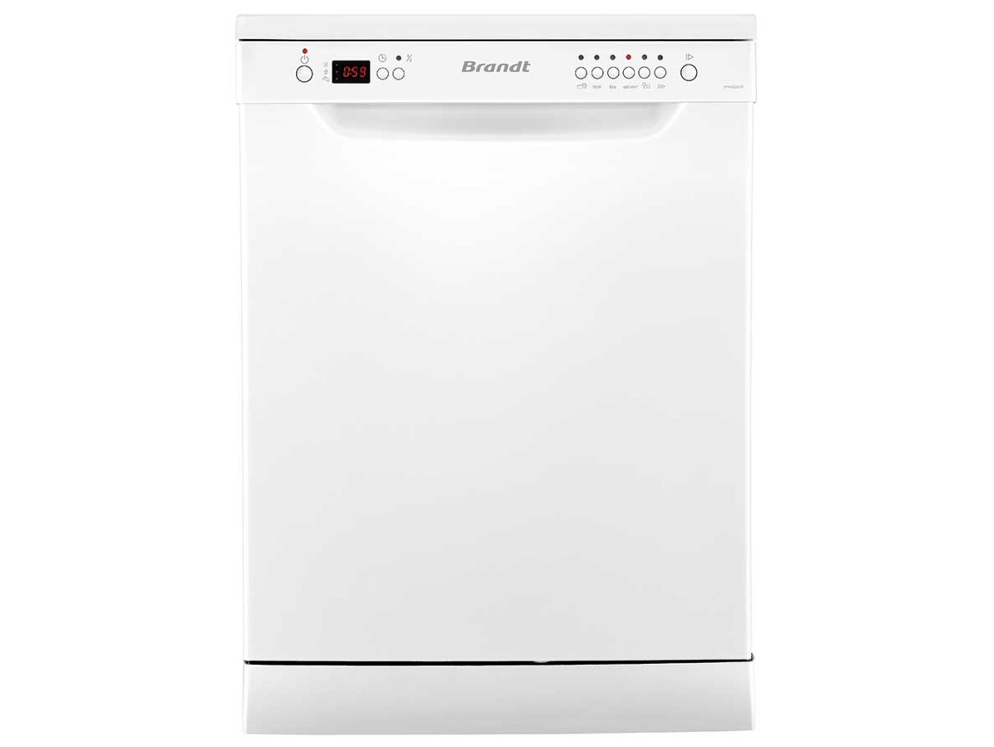 Lavavajillas BRANDT DFH12227W  (12 cubiertos - 64.5 cm - Blanco)