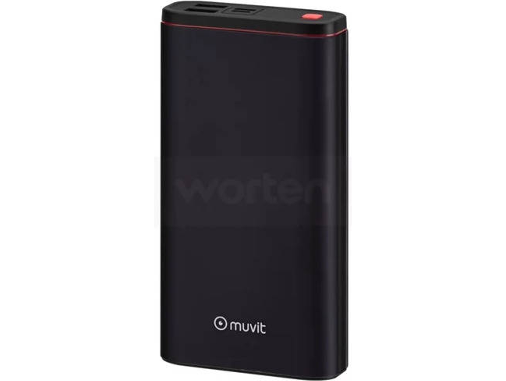 Powerbank MUVIT 20000 (20000 mAh - USB-C - Negro)
