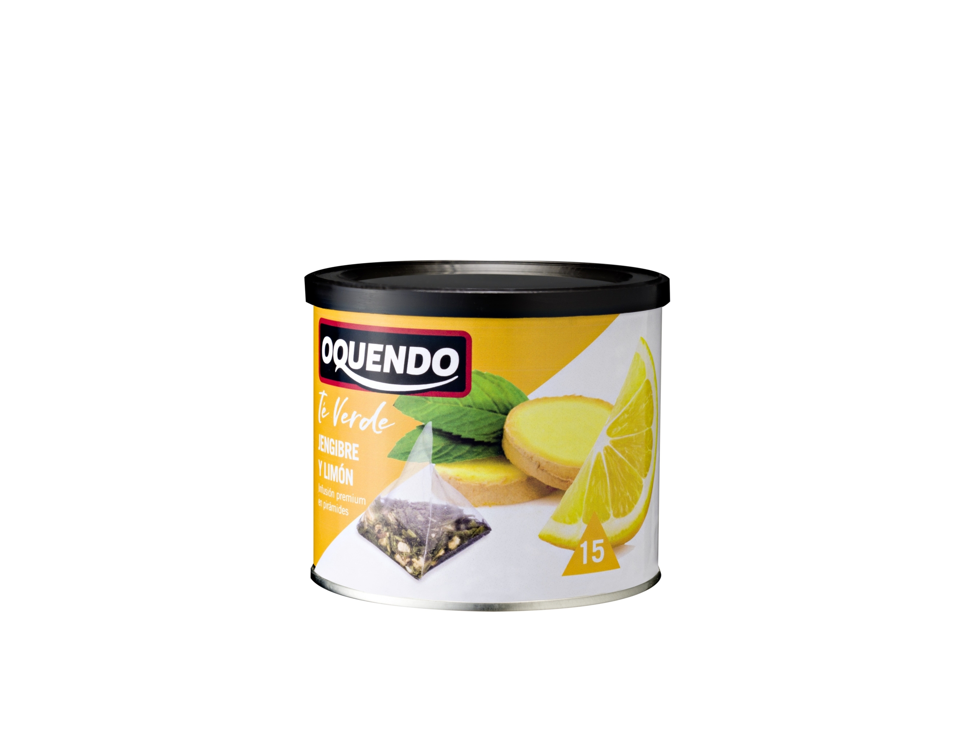 Infusión OQUENDO Té Verde Jengibre Limón