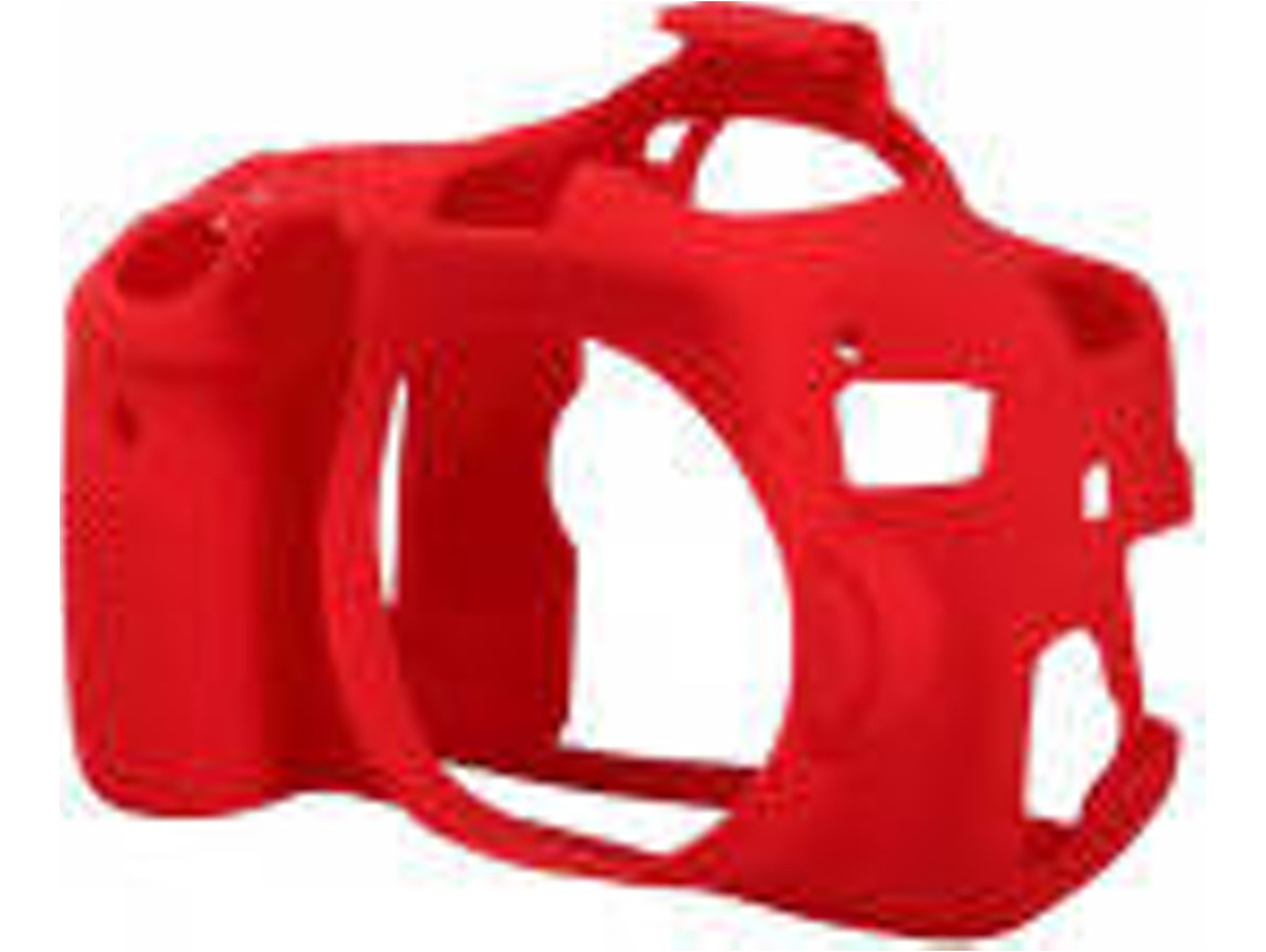 Funda silicona EASYCOVER Canon 750D Rojo