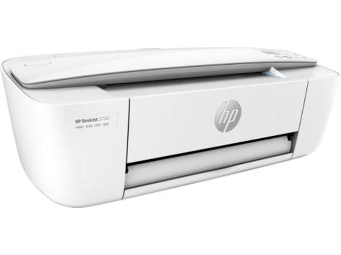 Impresora Multifunción HP Deskjet 3750 (Inyección de Tinta - 15 ppm - Blanca) — Inyección tinta | Velocidad: 15 ppm | Dispositivo móvil - Wi-Fi - USB