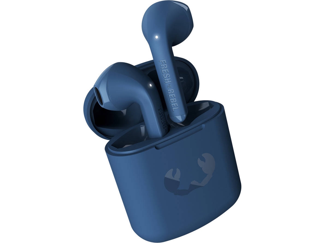 Auriculares Bluetooth True Wireless FRESH & REBEL Twins 1 (In Ear - Micrófono - Azul)