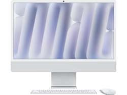 iMac APPLE  Plata CTO (24'' - Apple M4 10-Core - RAM: 16 GB  - 1TB  - GPU 10-Core - Teclado Español)