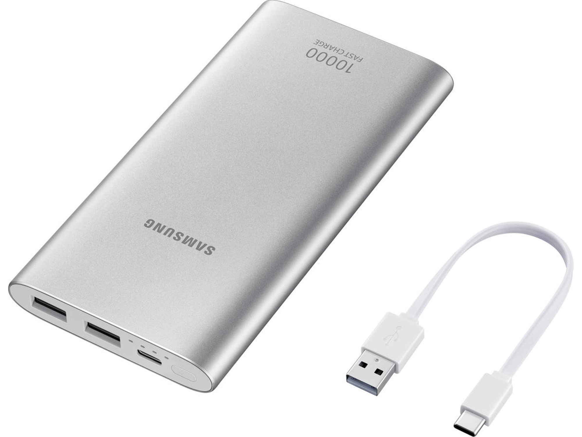 Powerbank SAMSUNG EB-P1100C (10000 mAh - 2 USB - 1 USB-C - Gris)