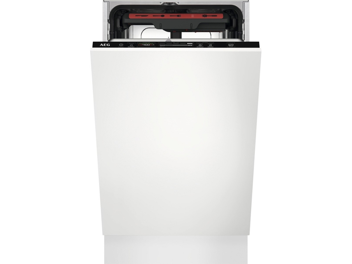 Lavavajillas Integrable AEG FSE72507P (10 Cubiertos - 44.6 cm - Panel Negro)