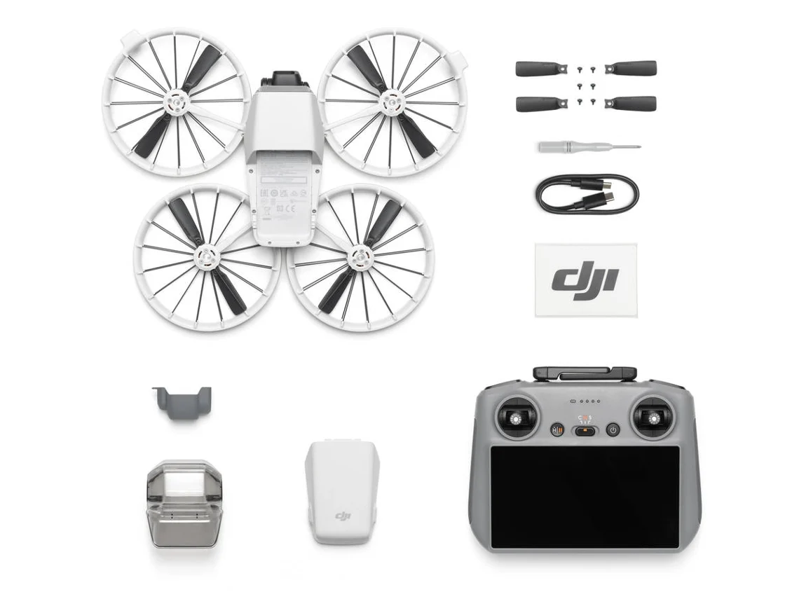 Drone DJI FLIP RC 2 (4k - Autonomía: 31 minutos - Gris)