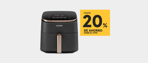 Hasta un 20% de ahorro en freidoras de aire COSORI