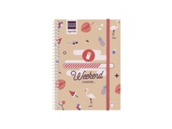 Agenda FINOCAM Weekend 2018/2019 (16.4 x 13 x 1.1 cm - Vista: Semanal)
