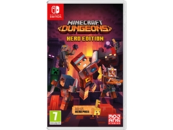 Juego Nintendo Switch Minecraft Dungeons (Hero Edition -  M7)