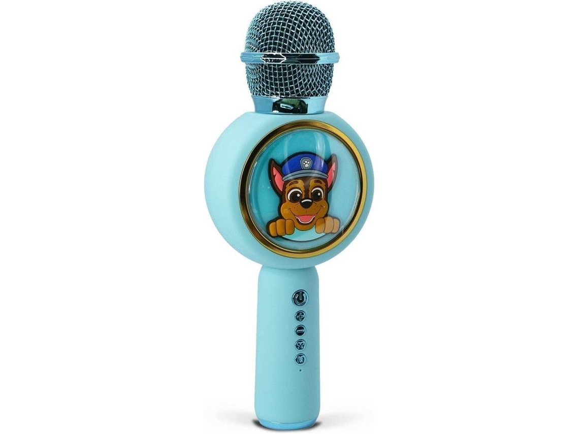 Micrófono de karaoke OTL Patrulha Pata (edad mínima recomendada: 3 años)