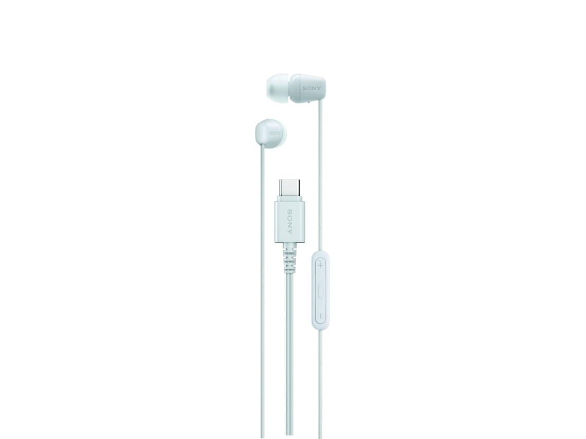 Auriculares con Cable SONY IER-EX15C W (In Ear - Micrófono - Blanco)