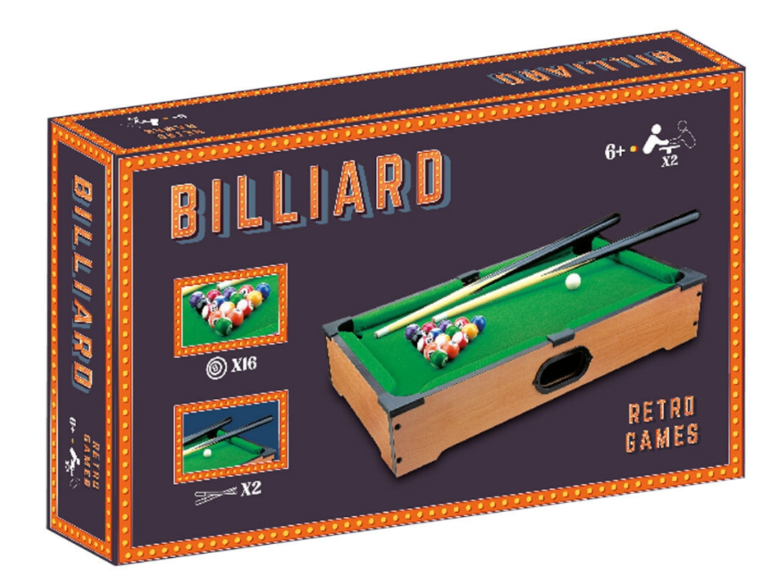 Juego de Mesa Snooker RETRO GAMES (Edad Mínima Recomendada: 4 Años)