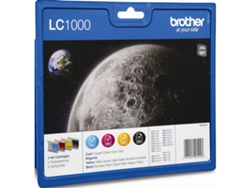 Pack 4 Cartuchos BROTHER LC1000 colores (LC-1000)