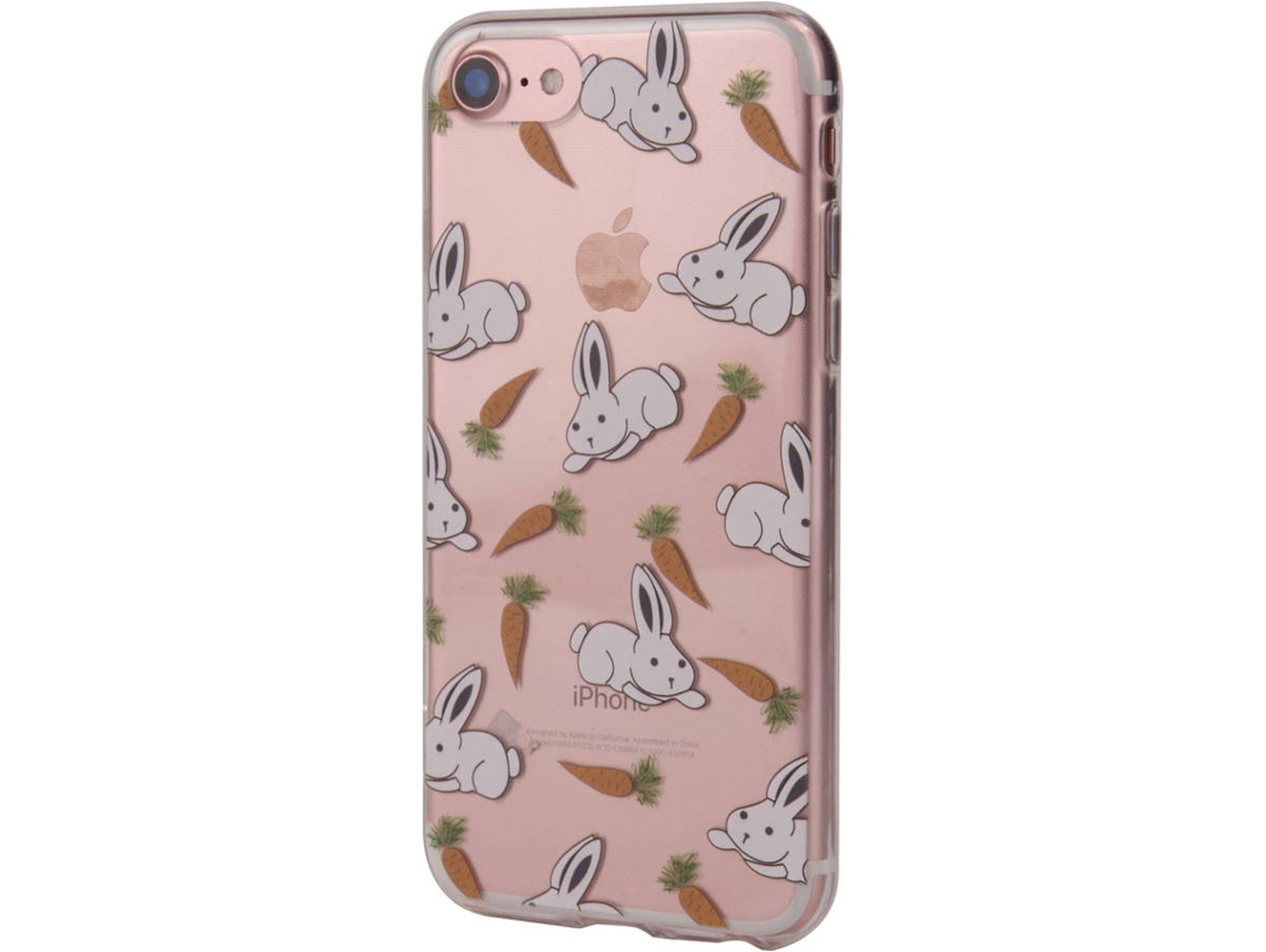 Carcasa iPhone 6, 6s, 7, 7 Plus, 8 Plus KUNFT Bunnies Transparente