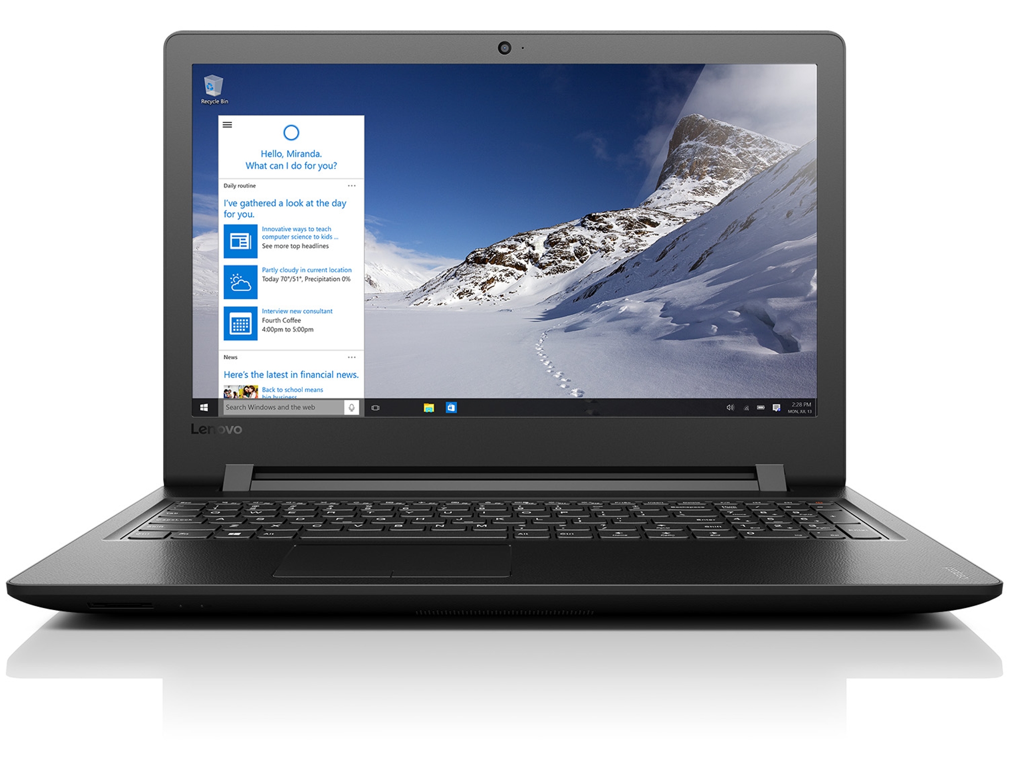 Portátil 15.6'' LENOVO Ideapad 110-15ISK