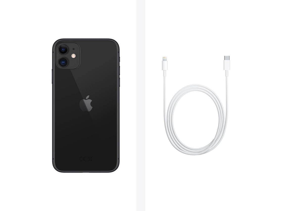 iPhone 11 APPLE (6.1'' - 64 GB - Negro) | Worten Canarias