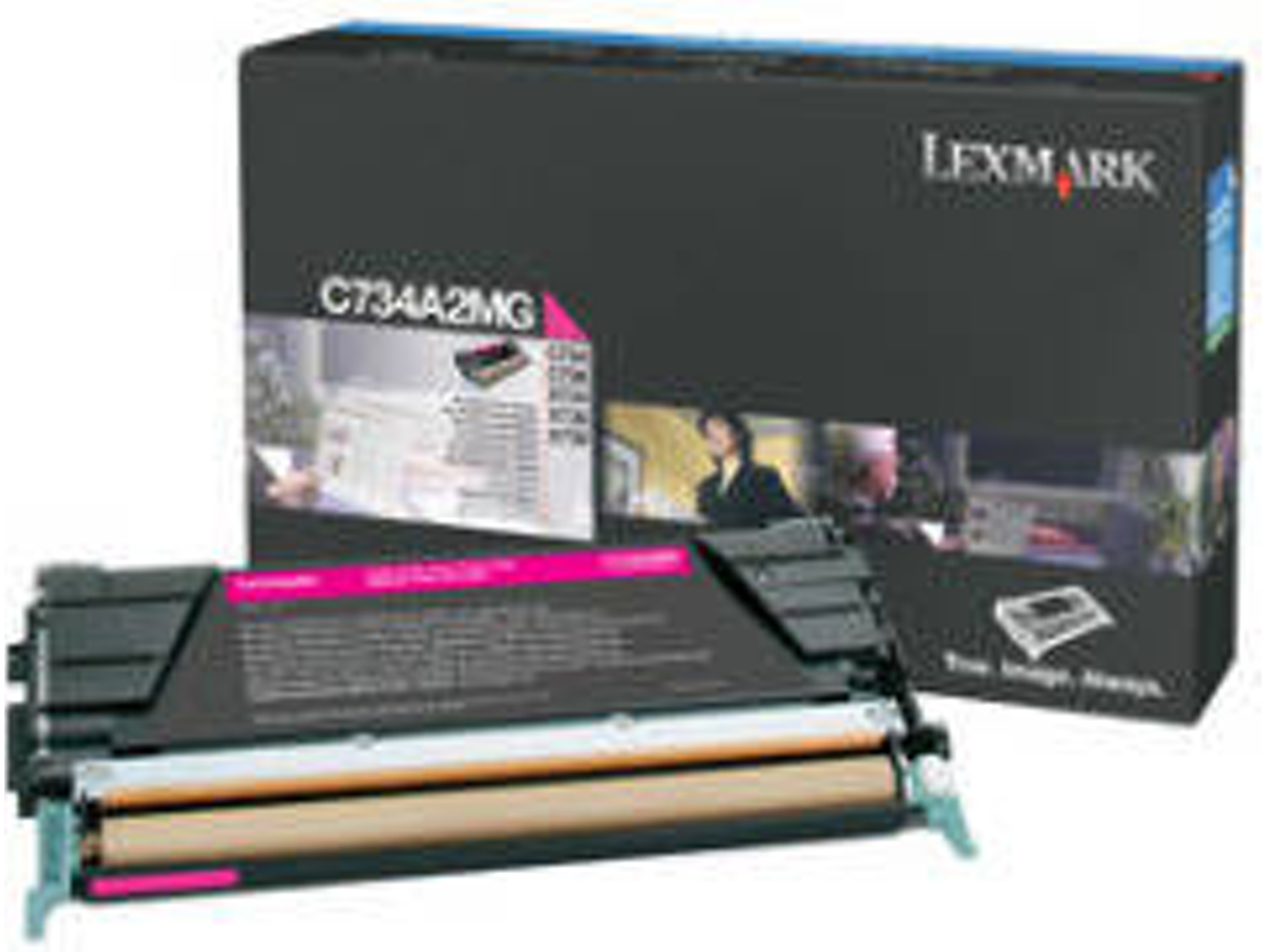 Cartucho de tóner LEXMARK C734A2MG