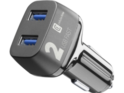 Cargador de Encendedor CELLULARLINE CBRUSB2QC36WK