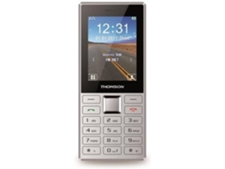 Teléfono móvil THOMSON T24 (2.4'' - 2G - Plateado)