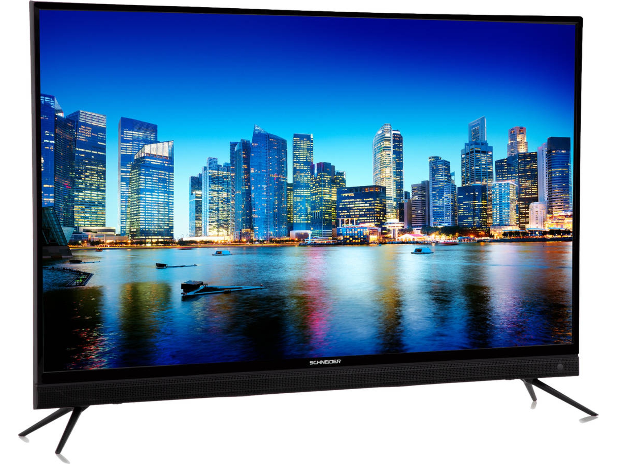 TV SCHNEIDER 49SU702K con Barra de Sonido Integrada (LED - 49'' - 124 cm - 4K Ultra HD - Smart TV)