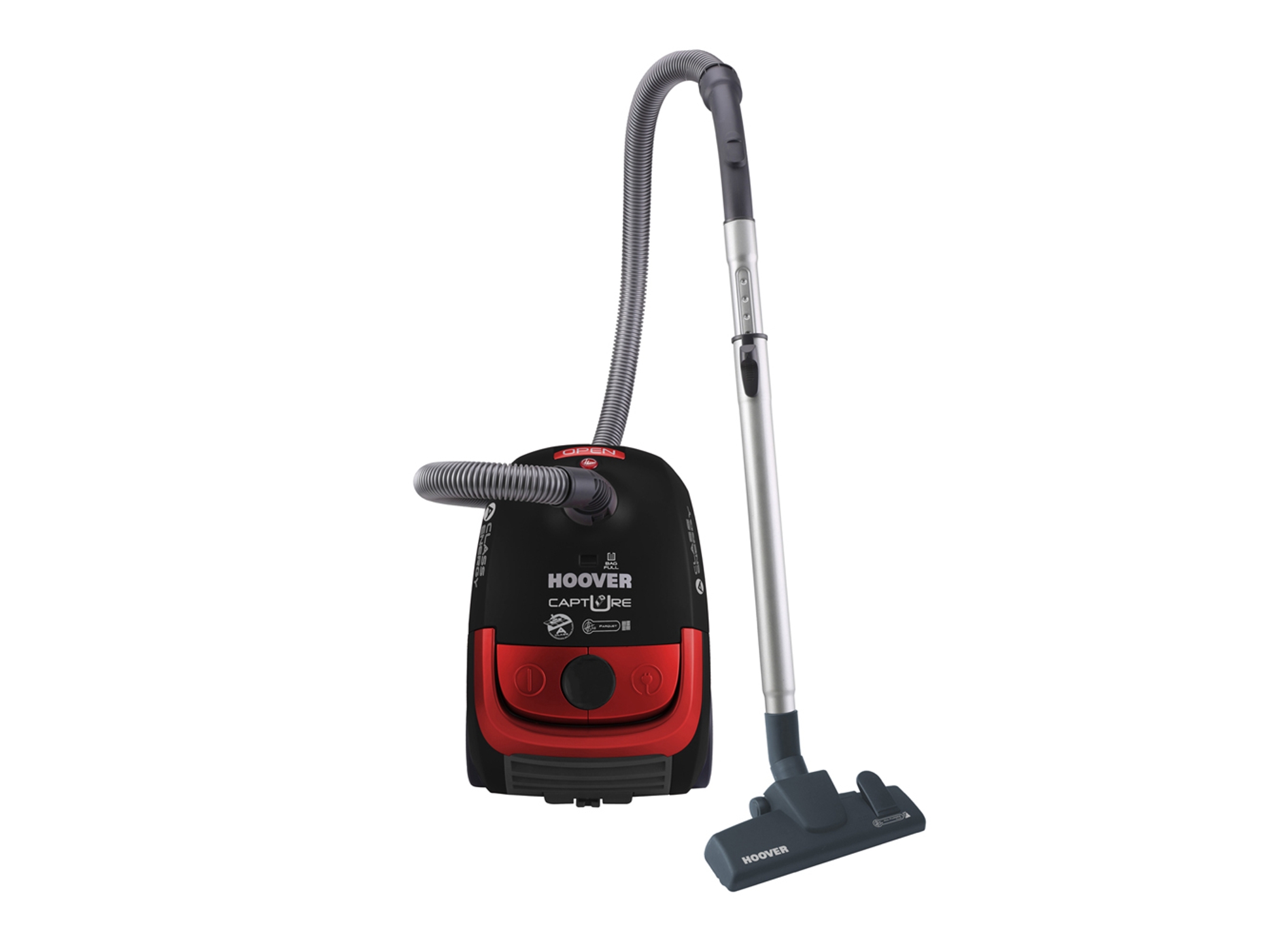 Aspirador con bolsa HOOVER Capture CP41 Parquet (A - 85 dB - Bolsa de polvo: 2.3 L)