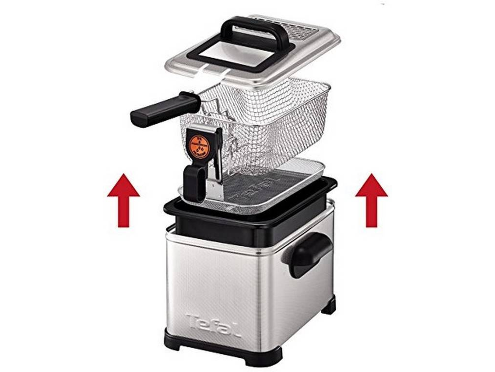Freidora Semi-Profesional TEFAL FR5111 (3 kg - Inox)