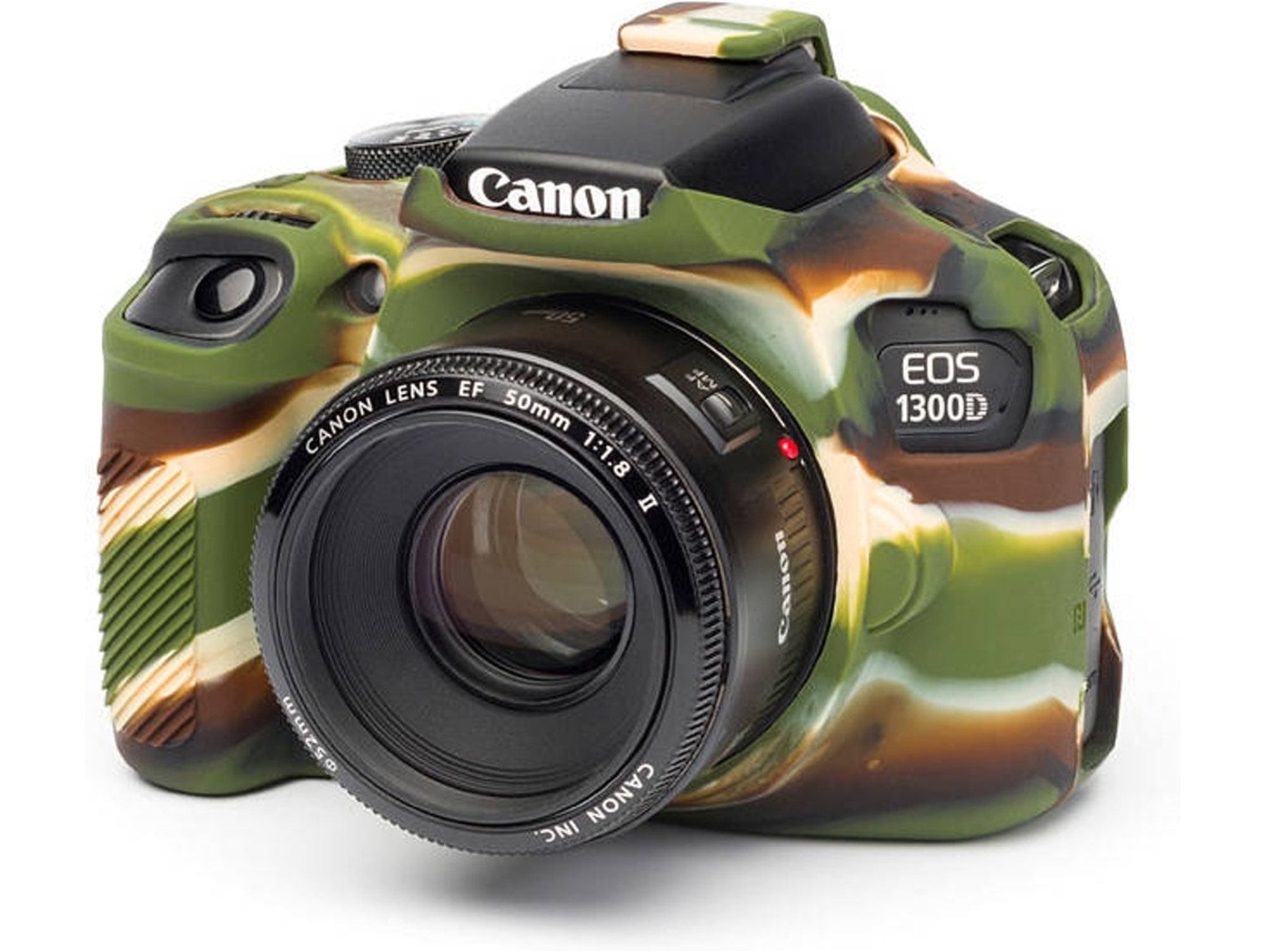 Funda silicona EASYCOVER Canon 1300D/2000D Camuflaje