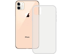 Funda iPhone 12/ 12 Pro KSIX Flex TPU Transparente
