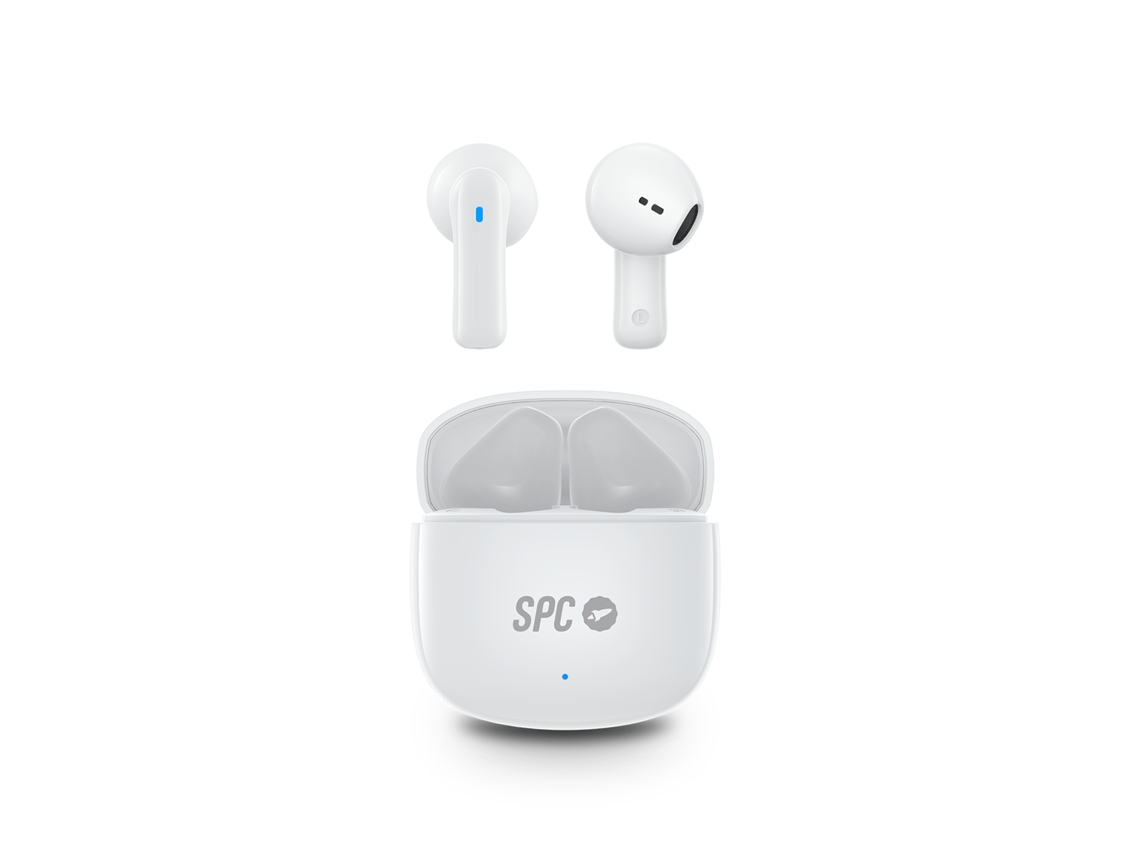 Auriculares Bluetooth SPC Zion 2 (In Ear - Microfóno - Blanco)