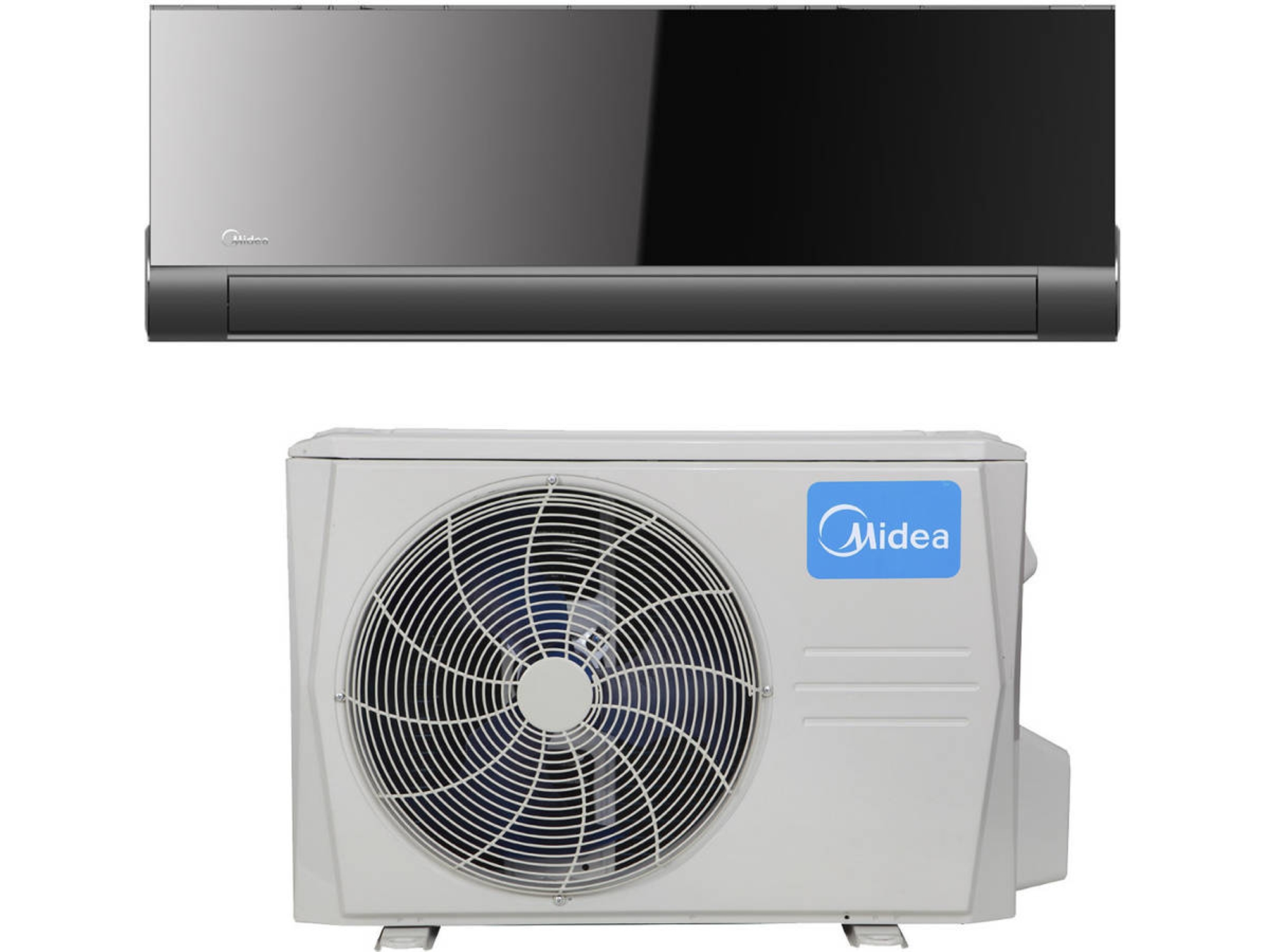 Aire Acondicionado MIDEA VERTU PLUS 35 (Caja Abierta - 24 m² - 3011 Frig/h - Negro)