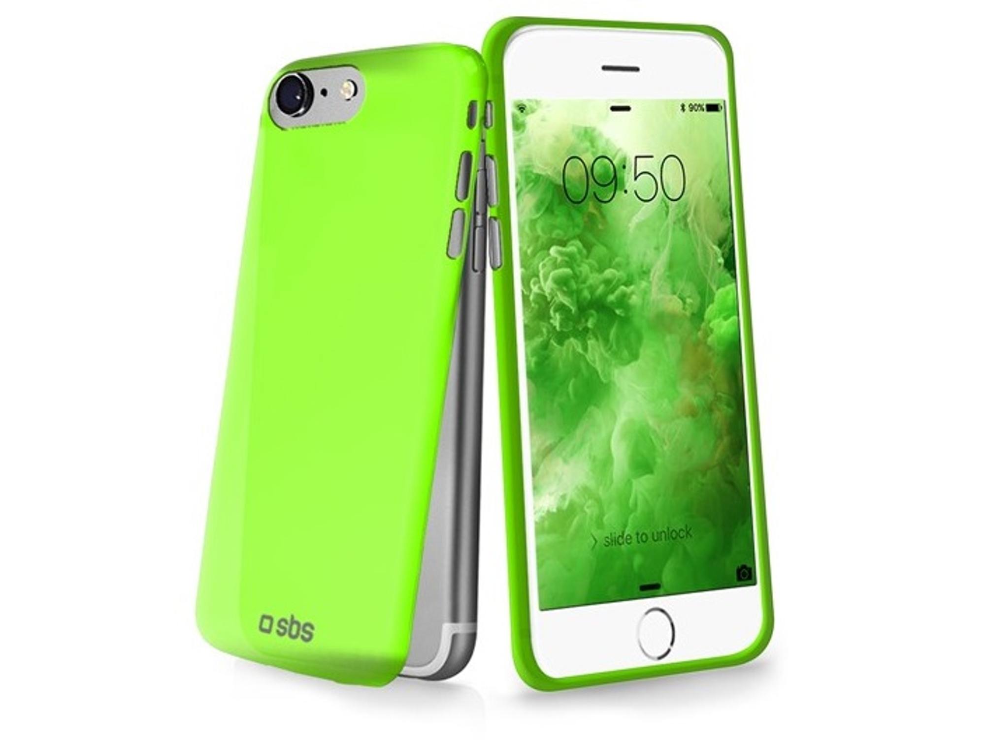 Carcasa iPhone 7, 8 SBS Extra-Slim Verde
