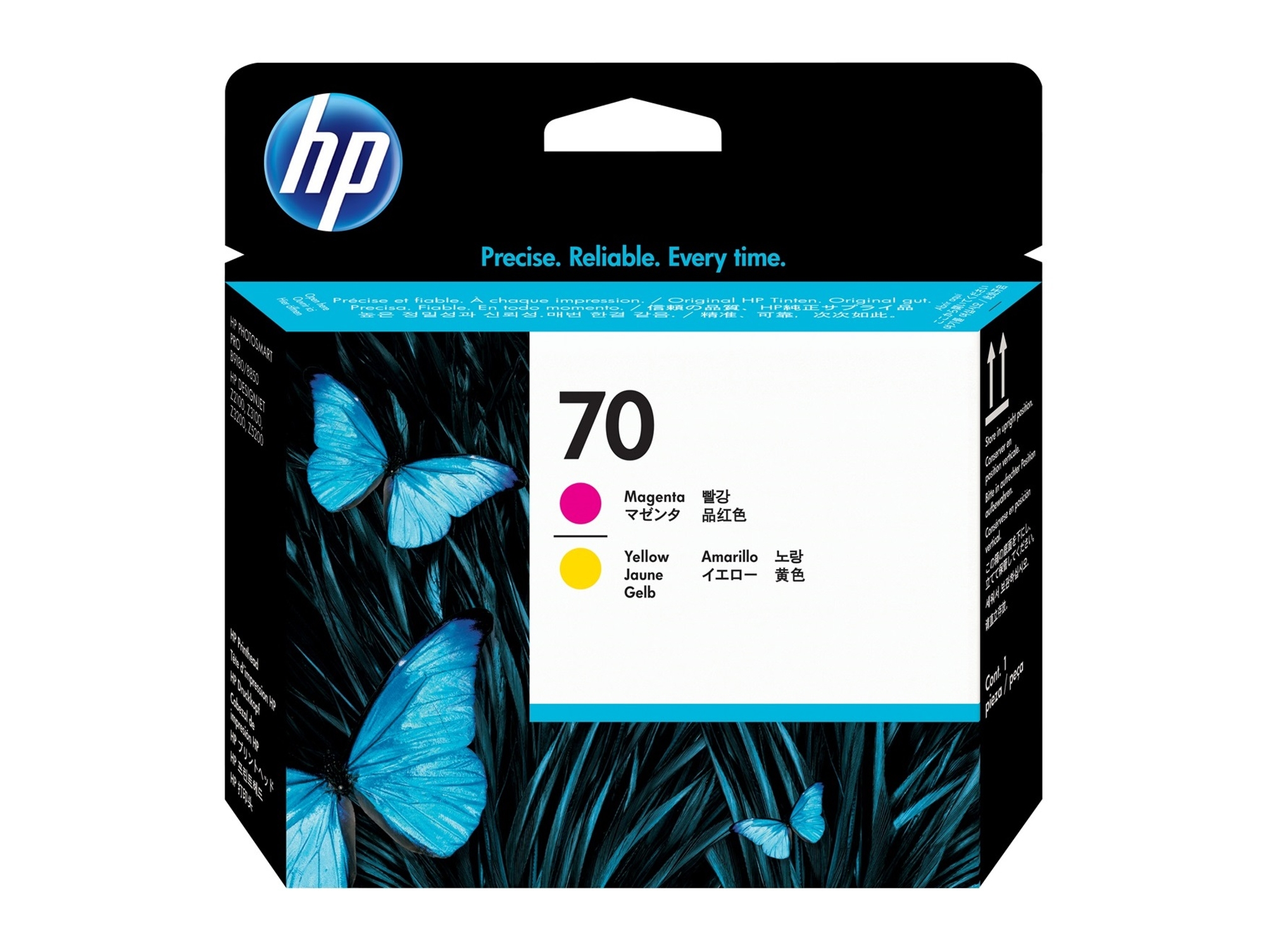 Cabezal de Impresión Original HP 70 C9406A Magenta/Amarillo