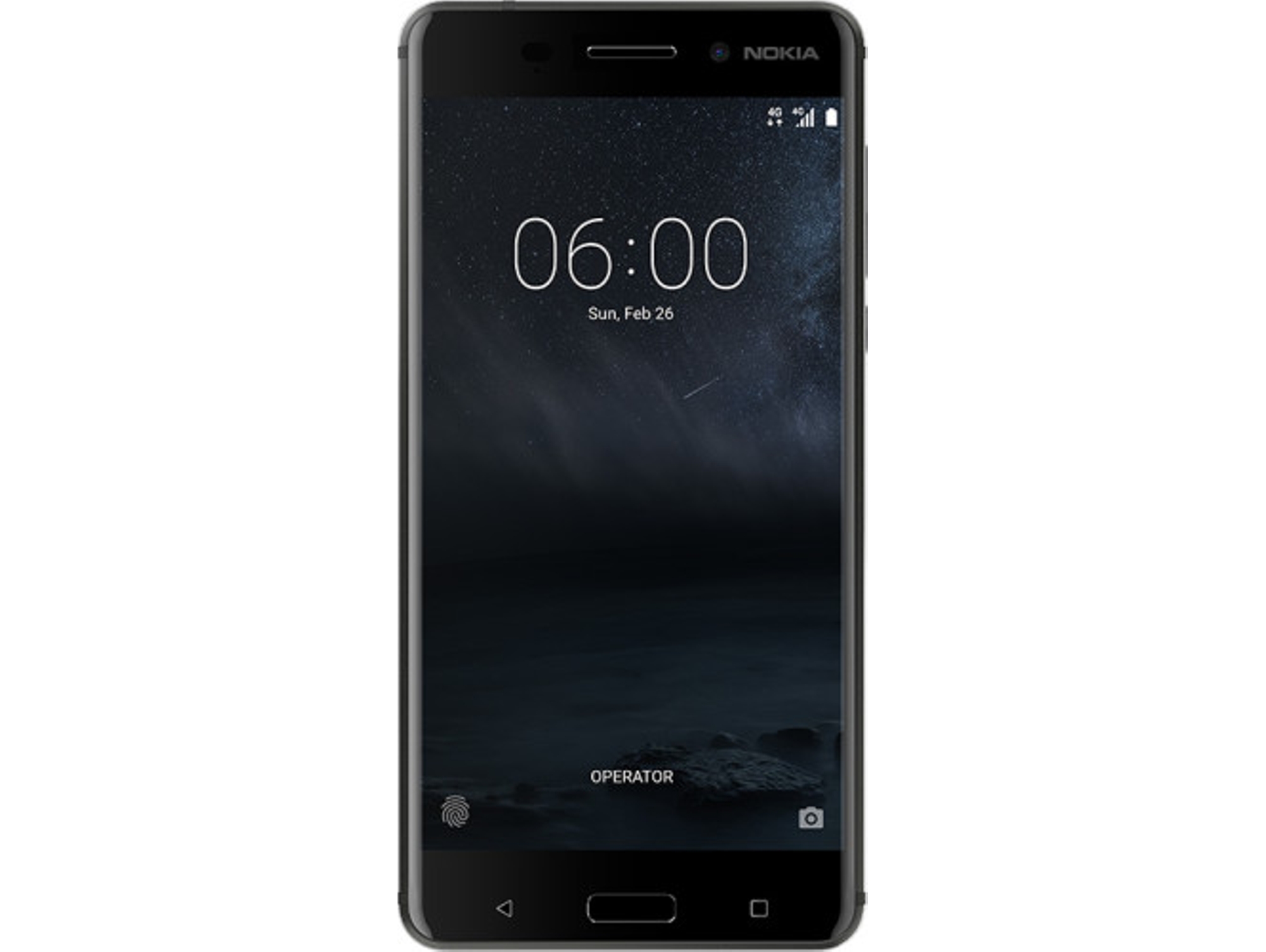 Smartphone NOKIA 6 (5.5'' - 3 GB - 32 GB - Negro)