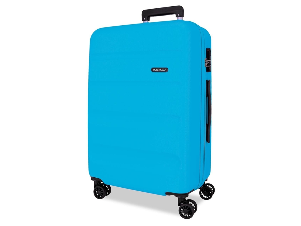 Maleta de Viaje Grande ROLL ROAD Flex Azul Turquesa (75x51x28cm - 91L)