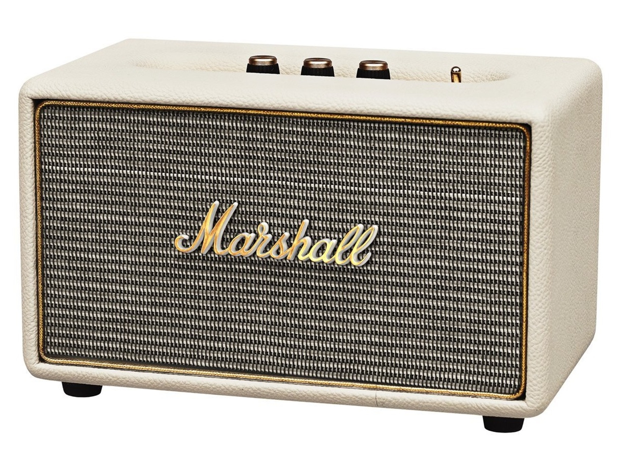 Altavoz Bluetooth MARSHALL Acton Cream (Beige - 41 W)