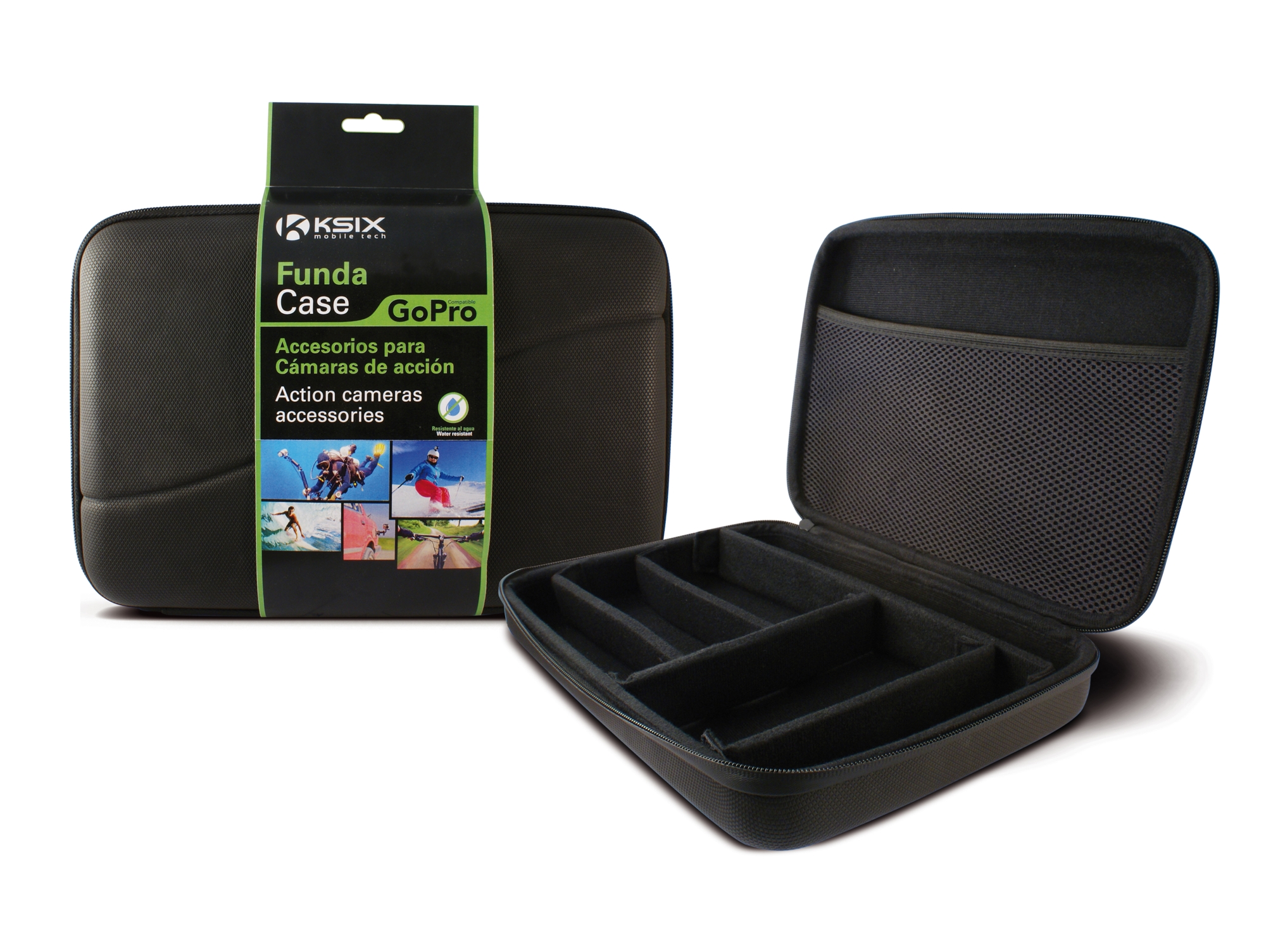 Funda KSIX Adventure para Cámara deportiva (Negro)