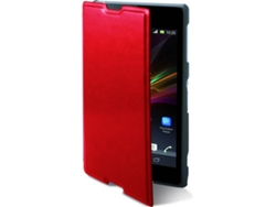 Funda Sony Xperia M2 KSIX Folio slim Rojo