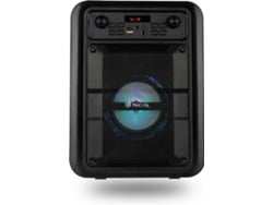 Altavoz Karaoke NGS Rollerlingo (Negro - 20 W - Autonomía: hasta 7 h - Bluetooth)