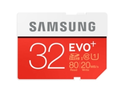 Tarjeta de memoria SDHC 32 GB - SAMSUNG Evo Plus CL-10