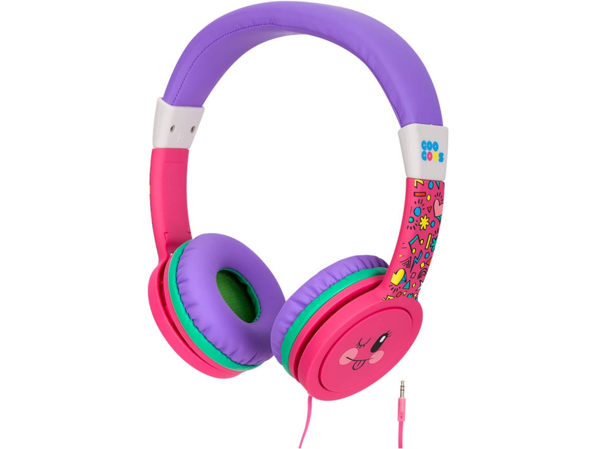 Auriculares con Cable GOODIS Googoos Rosa (On Ear - Rosa)
